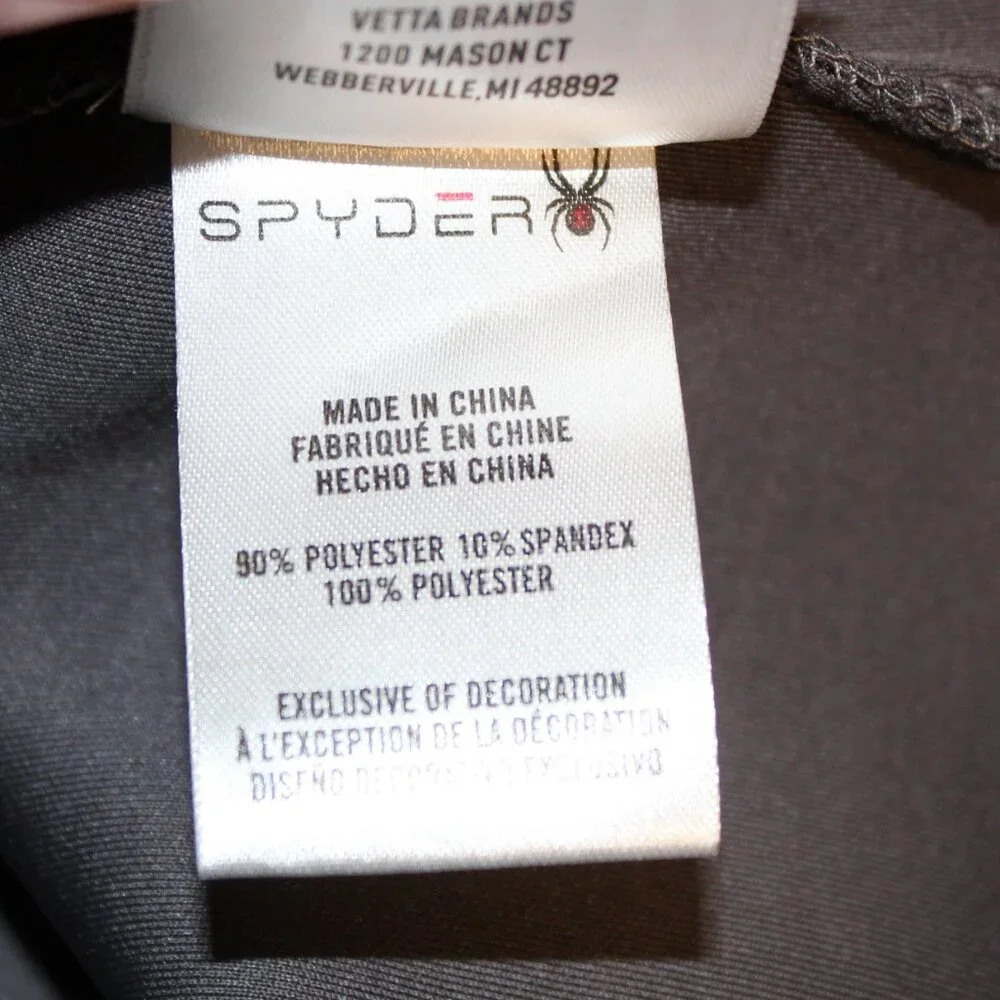 Spyder BNWT Ladies' Venom Full-Zip gray jacket with pockets XXL - Picture 8 of 10